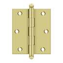 Deltana CH3025 Cabinet Hinge - 3'' x 2 1/2'' - Stellar Hardware and Bath