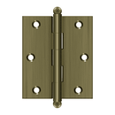 Deltana CH3025 Cabinet Hinge - 3'' x 2 1/2'' - Stellar Hardware and Bath 