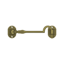 Deltana CHB4 British Style Cabin Hook - 4'' - Stellar Hardware and Bath