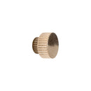 FLUTE LARGE TOP CABINET KNOB CK10017 1 5/8" - Stellar Hardware and Bath