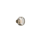 CAST GLASS ROUND CABINET KNOB CK156 1 3/8" - Stellar Hardware and Bath