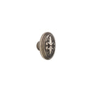 FLEUR DE LIS CABINET KNOB CK234 1" x 1 5/8” - Stellar Hardware and Bath