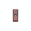 RECTANGULAR CABINET ROSE CKR40  7/8" x 2 1/8" - Stellar Hardware and Bath