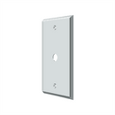 Deltana CPC4764 Cable Cover Plate - 4 1/2'' x 2 3/4'' - Stellar Hardware and Bath