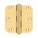 Deltana DSB35R5-R Residential Radius Corner - 3-1/2'' x 3-1/2'' x 5/8'' - Stellar Hardware and Bath