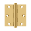 Deltana DSB3 Square Corner Hinge - 3'' x 3'' - Stellar Hardware and Bath