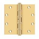 Deltana DSB55NB Square Corner Ball Bearing Hinge - 5'' x 5'' - Stellar Hardware and Bath