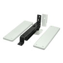 Deltana DASH95 Spring Hinge, Double Action w/ Solid Brass Cover Plates - Stellar Hardware and Bath