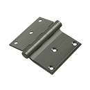 Deltana DHS3035 Half Surface Cabinet Hinge - 3'' x 3 1/2'' - Stellar Hardware and Bath