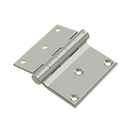 Deltana DHS3035 Half Surface Cabinet Hinge - 3'' x 3 1/2'' - Stellar Hardware and Bath