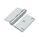Deltana DHS3035 Half Surface Cabinet Hinge - 3'' x 3 1/2'' - Stellar Hardware and Bath