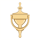 Deltana DK7356 Victorian Door Knocker - 7'' x 3 1/2'' - Stellar Hardware and Bath