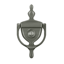 Deltana DKV630 Door Knocker w/ Viewer - 6'' x 3'' - Stellar Hardware and Bath