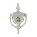 Deltana DKV630 Door Knocker w/ Viewer - 6'' x 3'' - Stellar Hardware and Bath