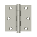 Deltana DSB3 Square Corner Hinge - 3'' x 3'' - Stellar Hardware and Bath
