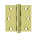 Deltana DSB3 Square Corner Hinge - 3'' x 3'' - Stellar Hardware and Bath