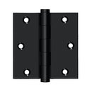 Deltana DSB35 Square Corner Hinge - 3-1/2'' x 3-1/2'' - Stellar Hardware and Bath