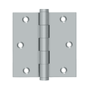 Deltana DSB35 Square Corner Hinge - 3-1/2'' x 3-1/2'' - Stellar Hardware and Bath