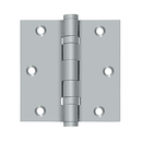 Deltana DSB35B Square Corner Ball Bearing Hinge - 3-1/2'' x 3-1/2'' - Stellar Hardware and Bath