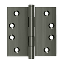 Deltana DSB4 Square Corner Hinge - 4'' x 4'' - Stellar Hardware and Bath