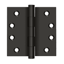 Deltana DSB4 Square Corner Hinge - 4'' x 4'' - Stellar Hardware and Bath
