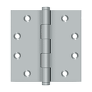 Deltana DSB45 Square Corner Hinge - 4-1/2'' x  4-1/2'' - Stellar Hardware and Bath