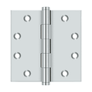 Deltana DSB45 Square Corner Hinge - 4-1/2'' x  4-1/2'' - Stellar Hardware and Bath