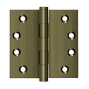 Deltana DSB4 Square Corner Hinge - 4'' x 4'' - Stellar Hardware and Bath