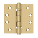 Deltana DSB4B Square Hinges Ball Bearings - 4"x 4" - Stellar Hardware and Bath