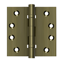 Deltana DSB4B Square Hinges Ball Bearings - 4"x 4" - Stellar Hardware and Bath
