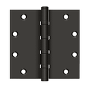 Deltana DSB55B Square Corner Ball Bearing Hinge - 5'' x 5'' - Stellar Hardware and Bath
