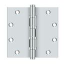 Deltana DSB55B Square Corner Ball Bearing Hinge - 5'' x 5'' - Stellar Hardware and Bath