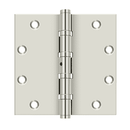 Deltana DSB55NB Square Corner Ball Bearing Hinge - 5'' x 5'' - Stellar Hardware and Bath