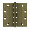 Deltana DSB55NB Square Corner Ball Bearing Hinge - 5'' x 5'' - Stellar Hardware and Bath