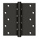 Deltana DSB66BB Square Corner Ball Bearing Hinge - 6'' x 6'' - Stellar Hardware and Bath