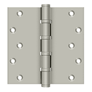 Deltana DSB66BB Square Corner Ball Bearing Hinge - 6'' x 6'' - Stellar Hardware and Bath