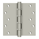 Deltana DSB66BB Square Hinges, Ball Bearings - 6" X 6" - Stellar Hardware and Bath