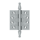 Deltana DSBP35 Ornate Hinge - 3 1/2'' x 3 1/2'' - Stellar Hardware and Bath