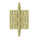 Deltana DSBP35 Ornate Hinge - 3 1/2'' x 3 1/2'' - Stellar Hardware and Bath