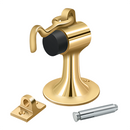 Deltana DSF444 Cement Floor Mount Bumper w/ Holder, Solid Brass - Stellar Hardware and Bath