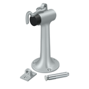 Deltana DSF630 Floor Mount, 6" Bumper w/ Hook & Eye, HD, Solid Brass - Stellar Hardware and Bath
