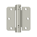 Deltana DSH35R4 Radius Corner Hinge - 3 1/2'' x 3 1/2'' x 1/4'' - Stellar Hardware and Bath