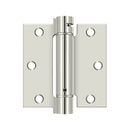 Deltana DSH35 Square Corner Hinge - 3 1/2'' x 3 1/2'' - Stellar Hardware and Bath