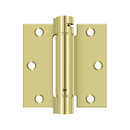 Deltana DSH35 Square Corner Hinge - 3 1/2'' x 3 1/2'' - Stellar Hardware and Bath