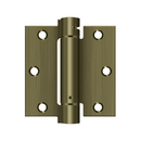 Deltana DSH35 Square Corner Hinge - 3 1/2'' x 3 1/2'' - Stellar Hardware and Bath