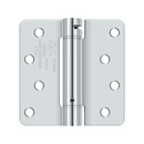 Deltana DSH4R4 Radius Corner Hinge - 4'' x 4'' x 1/4'' - Stellar Hardware and Bath