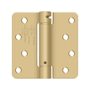 Deltana DSH4R4 Radius Corner Hinge - 4'' x 4'' x 1/4'' - Stellar Hardware and Bath