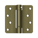 Deltana DSH4R4 Radius Corner Hinge - 4'' x 4'' x 1/4'' - Stellar Hardware and Bath