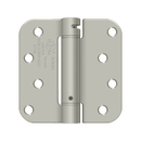 Deltana DSH4R5T Radius Corner Hinge - 4'' x 4'' x 5/8'' - Stellar Hardware and Bath