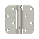 Deltana DSH4R5 Radius Corner Hinge - 4'' x 4'' x 5/8'' - Stellar Hardware and Bath